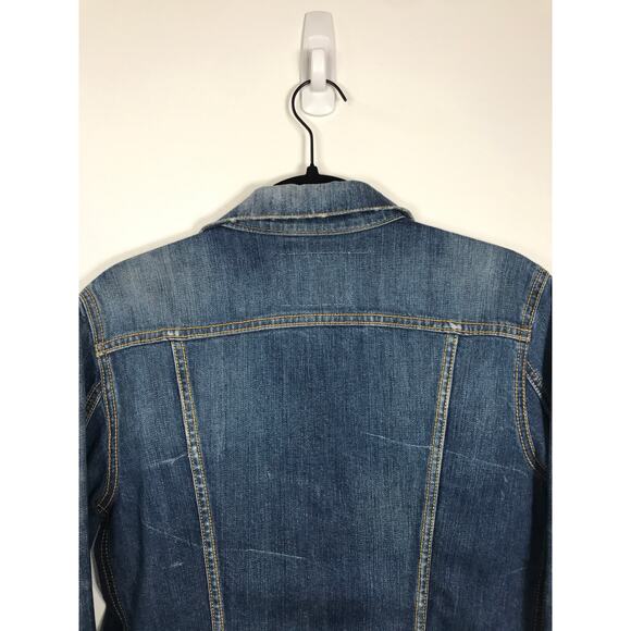 R13 Women's Denim Jean Jacket Street Designer Luxury Casual - Picture 11 of 14
